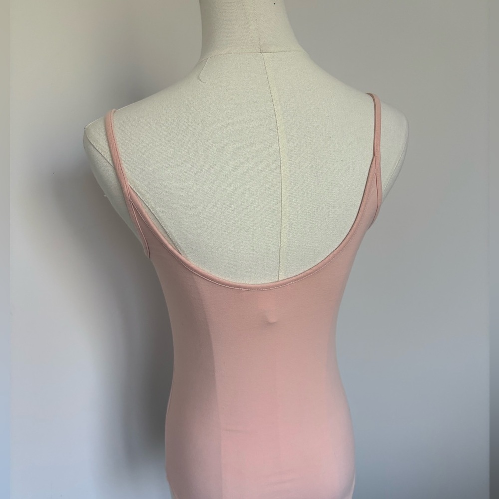 Forever 21 Pink Fitted Spaghetti Strap Bodysuit - Picture 3 of 5